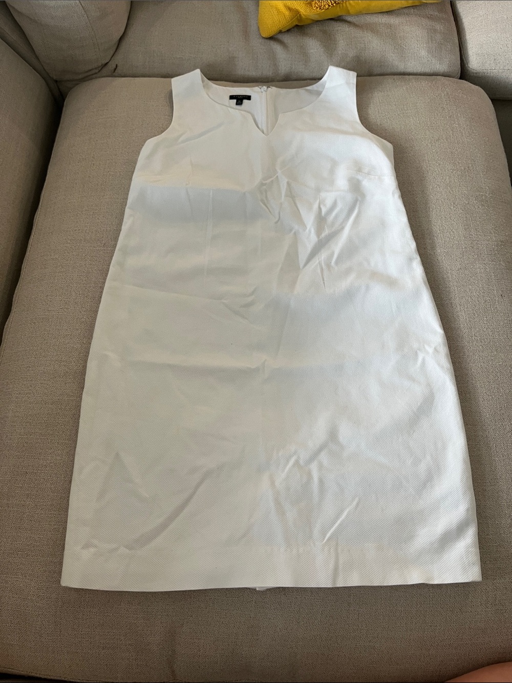 White pique Sheath Dress